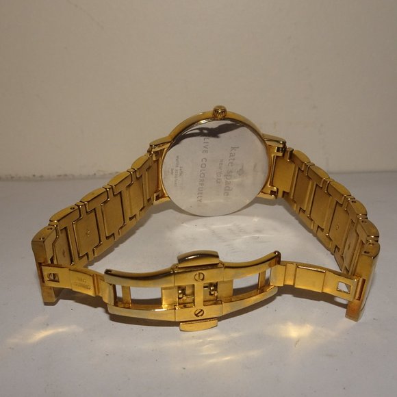 Kate Spade Gold Tone Live Colorfully Wristwatch main image 4